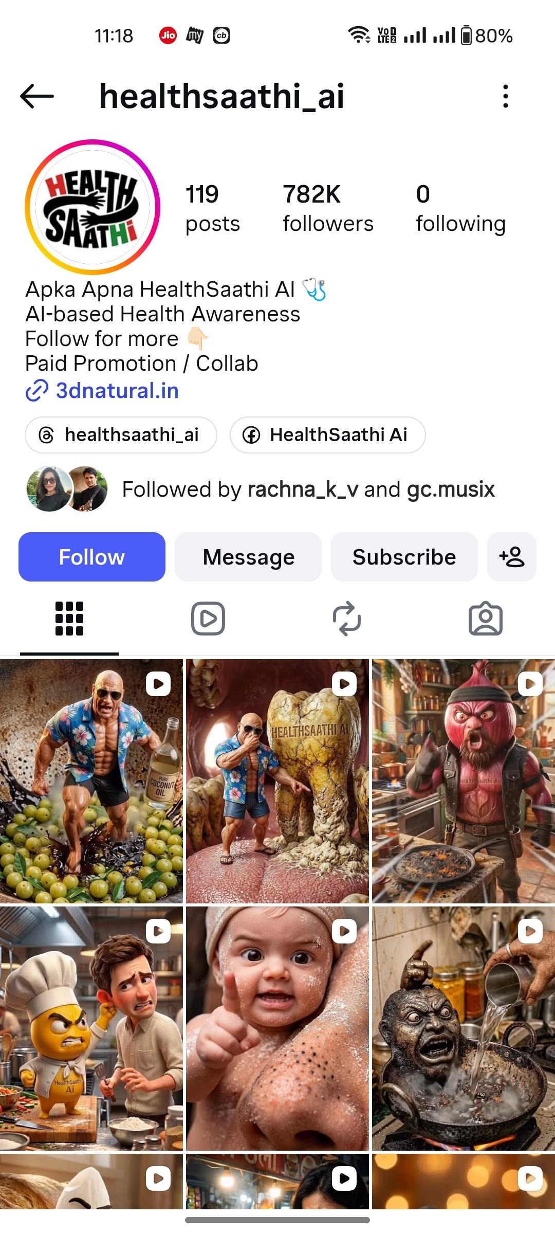 Instagram growth proof 1